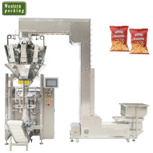 Máquina de embalagem de batatas fritas, máquina de embalagem automática, máquina de embalagem de batatas fritas